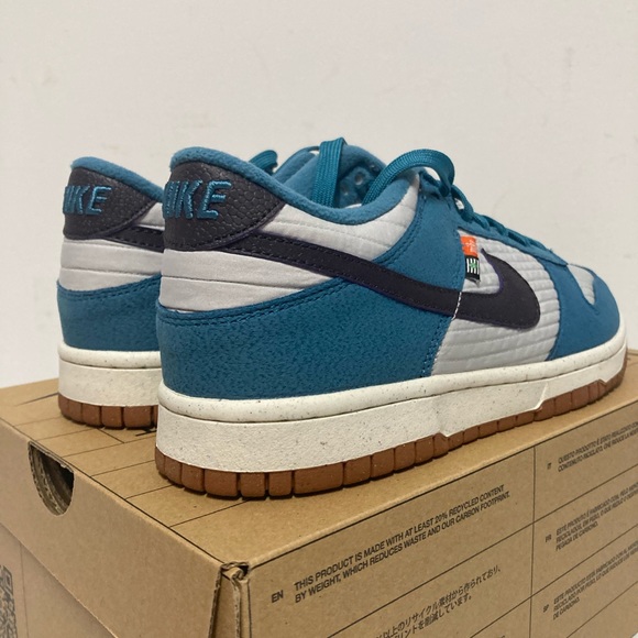 Nike dunk low rift blue gradeschool/ womens athletic shoes - Picture 3 of 12